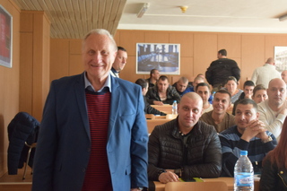 Главен комисар Георги Арабаджиев говори пред студентите в Академията на МВР