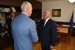 Церемония по подписване на Декларация за сътрудничество с Днепропетровския държавен университет за вътрешните работи на Украйна