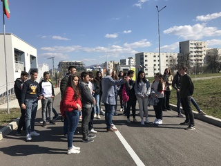 Посещение на ученици – доброволци от Детско полицейско управление при Районно управление - гр. Смолян в Академията на МВР, факултет „Полиция“