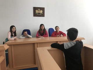 Посещение на деца от СУ „В. Левски“ гр. Елин Пелин в Академията на МВР, факултет „Полиция”