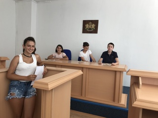 Посещение на Детско полицейско управление - ОДМВР гр. Смолян, РУ гр. Девин в Академия на МВР, факултет „Полиция”