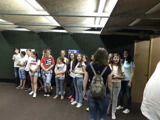 Посещение на Детско полицейско управление - ОДМВР гр. Смолян, РУ гр. Девин в Академия на МВР, факултет „Полиция”