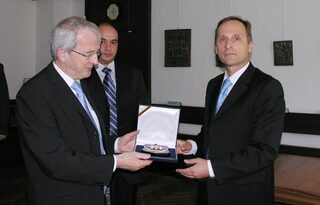 Ръководителят на Представителството на Европейската Комисия в България, Н. Пр. Майкъл Хъмфрис посети Академията на МВР