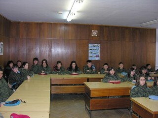 Традиционен курс за обучение на школниците от Специализирания ученически батальон “Васил Левски”- гр. Панагюрище 