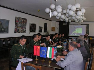 Посещение в АМВР на делегация на Китайската народна въоръжена полиция