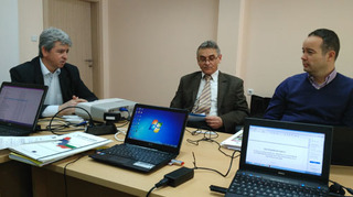 Първа среща на екипа за управление на проект СВ007.1.31.126 "Съвместна тренировъчна програма за превенция и управление на горски пожари"