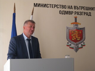 Комисар Ганчо Ганев е новият заместник директор на ОДМВР-Разград