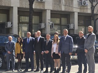 Посланикът на Великобритания в България Н.Пр. Натаниъл Kопси връчи дарение на Главна дирекция „Гранична полиция“