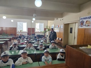 Занятия на учениците от Детските полицейски управления във Вълчедръм и Берковица