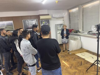 Ученици от Тетевен и Ябланица посетиха АМВР и се срещнаха с ректора старши комисар проф. д-р Иван Видолов