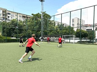 Спортната седмица в Академията на МВР завърши с оспорвана надпревара на футболния терен