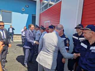 Новоизградена сграда на пожарната служба и Участък – Симитли  на Второ районно управление към Областна дирекция на МВР – Благоевград бе открита в гр. Симитли
