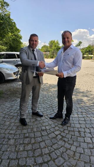 Пловдивската полиция се сдоби с още един терен за съхранение на конфискувани моторни превозни средства