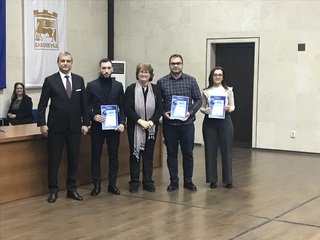 Заместник главният секретар на МВР- главен комисар Станимир Станев бе гост на церемонията за връчването на годишните награди на отличените в конкурса за магистрати и полицаи "Страхливият умира всеки ден, смелият - само веднъж“