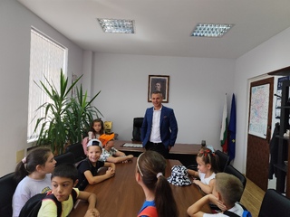 На гости в полицията