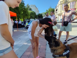 На гости в полицията