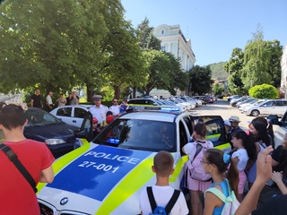 На гости в полицията