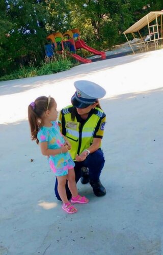 Пътни полицаи гостуваха в ДГ “ Чучулига“