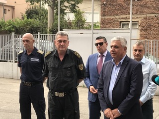 В Благоевград тържествено бяха посрещнати пожарникарите, оказали помощ при пожарите в Северна Македония