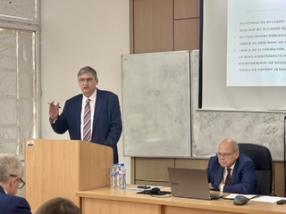 Представители на Националното бюро за контрол на СРС (НБКСРС) взеха участие в учебните занятия по специалността “Защита на националната сигурност”