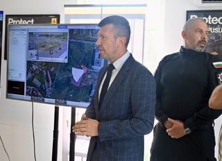 Демонстрация за обезвреждане на дрон бе представена в АМВР