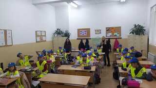 Ученици от Детското полицейско управление при 03 ОУ „Димитър Талев“ се запознаха с последствията от противообществените прояви на малолетните и непълнолетните