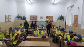 Ученици от Детското полицейско управление при 03 ОУ „Димитър Талев“ се запознаха с последствията от противообществените прояви на малолетните и непълнолетните