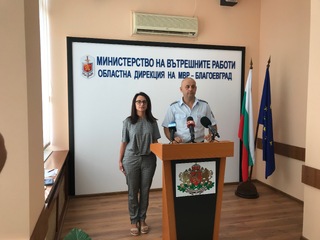 Пресконференция във връзка с криминогенната обстановка в областта и постигнатите резултати, както и предприетите  охранителни мерки във връзка с началото на новата учебна 2019 /2020 година бе проведена в ОДМВР-Благоевград