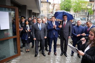 Вътрешният министър откри обновената сграда на РУ-Петрич