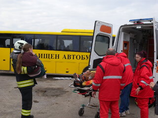 Пълномащабно тактическо учение на съставните части на Единната спасителна система се проведе в Разград