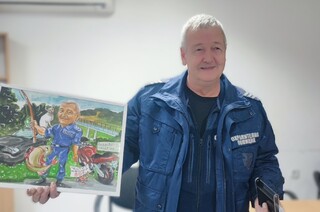 ПОЧЕТЕН ЗНАК НА МВР ЗА 39 ГОДИНИ БЕЗУПРЕЧНА СЛУЖБА