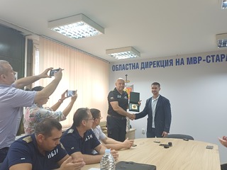 39 служители от РДПБЗН-Стара Загора са наградени по повод 14 септември и за висок професионализъм