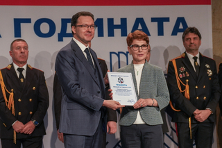 СДРУЖЕНИЕ „ЦЕНТЪР ДИНАМИКА“ – РУСЕ С ГОДИШНАТА НАГРАДА НА МВР ЗА „ГРАЖДАНСКИ ПРИНОС“ - 2025 Г.