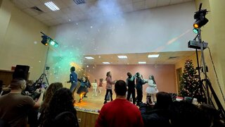 Дядо Коледа зарадва децата на служителите на МВР в Русенско 🎄