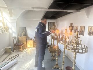 Членовете на Детското полицейско управление в Самоков с урок за вярата и християнските добродетели