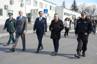 Главен комисар Златанов показа на министър Митов и посланик Копси работата на системата за влизане/излизане
