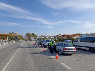 Не е установен водач, шофиращ след употреба на алкохол, по време на тричасова операция по пътна безопасност