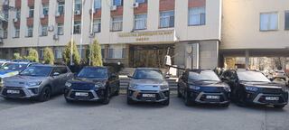 Областна дирекция на МВР-Ямбол въведе в експлоатация девет нови специализирани автомобили