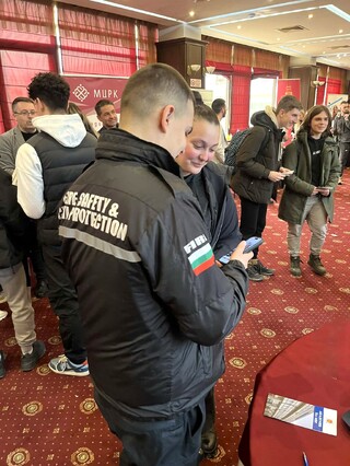 Академия на МВР взе участие в изложението „Избирам да уча и остана в България“