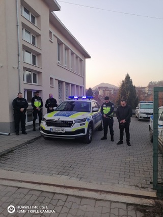 ОДМВР и РДПБЗН – В. Търново почетоха паметта на загинали при изпълнение на служебния си дълг служители на МВР