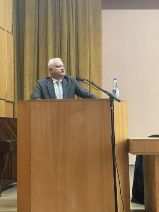 Министър Емил Дечев, изпълняващият длъжността главен секретар на МВР гл. комисар Георги Кандев и зам. министър Калоян Калоянов проведоха работна среща с ръководния състав на  ОДМВР – Кюстендил