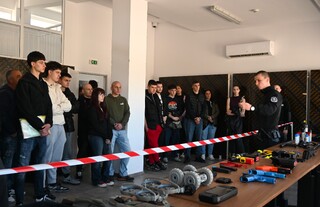 Стотици посетители на Ден на отворените врати във факултет „Полиция“