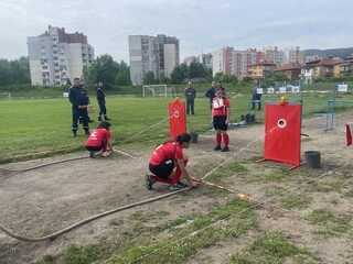 Победителят в областното състезание на младежките противопожарни отряди "Млад огнеборец" е отборът на ПМГ „Проф. Емануил Иванов“ – Кюстендил