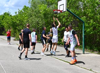 Курсанти премериха сили на баскетболното игрище за „Купата на ректора“