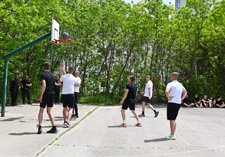 Курсанти премериха сили на баскетболното игрище за „Купата на ректора“