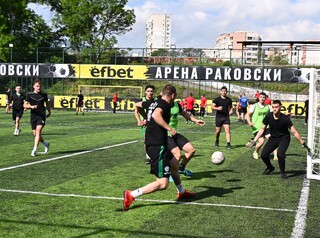 Футболни емоции завладяха курсантите