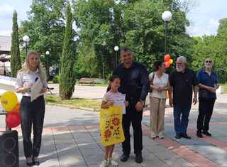 Награждаване най-добрите детски творби в областния етап на конкурса „С очите си видях бедата“