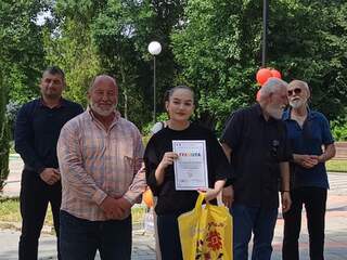 Награждаване най-добрите детски творби в областния етап на конкурса „С очите си видях бедата“