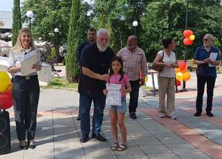 Награждаване най-добрите детски творби в областния етап на конкурса „С очите си видях бедата“