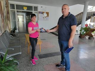 Инспектор от Детска педагогическа стая проведе срещи във връзка с превантивната кампания срещу употребата на наркотични вещества